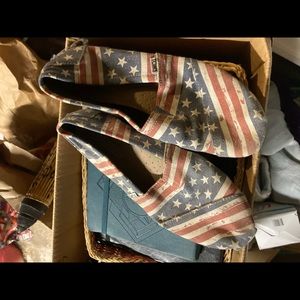 American Flag TOMS